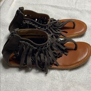 Fringe Sandals